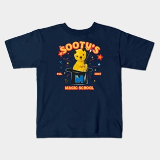 Sooty's Magic School M Top Hat Kids T-Shirt